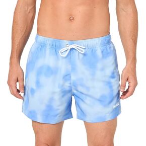 HUGO Men's Standard Smudge Small Logo Swim Trunks
