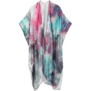 Umjetnost Women's Swimsuit Coverups Summer Beach Cover Up Casual Loose Kimono Cardigans for Swimwear