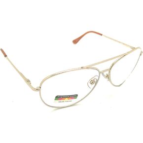 Multi 3 Power Focus progressive Aviator Reading glasses no line clear lens Pilot style in Saudi Arabia
