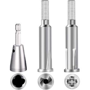 أداة لف الأسلاك 3 قطع، أداة تعرية الأسلاك 3 طرق/5 طرق وأداة لف الكابلات ذات الساق السداسية من أجل لف صواميل سلك المثقاب الكهربائي وأداة تجريد الأسلاك وموصل لف الأسلاك in Kuwait