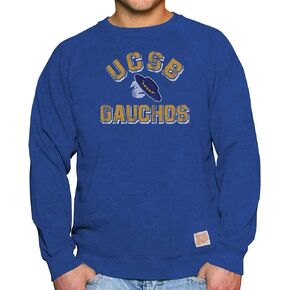 Adult University Crewneck (UCSB Gauchos - Royal, Large)