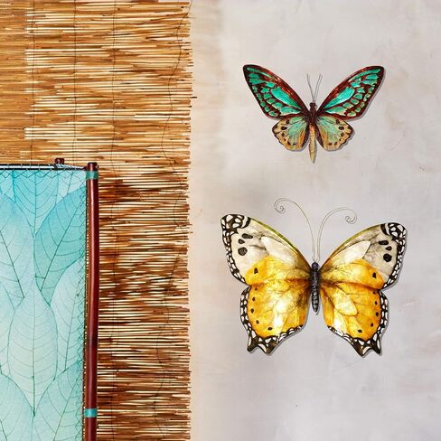 Eangee Home Design Butterfly Wall Decor Monarch 18 Inches Length x 1 Inch Width x 13 Inches Height (m2007) in Saudi Arabia