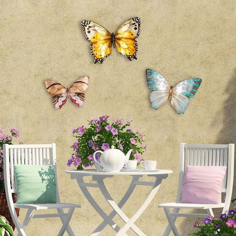 Eangee Home Design Butterfly Wall Decor Monarch 18 Inches Length x 1 Inch Width x 13 Inches Height (m2007) in Saudi Arabia