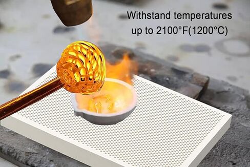 لوح لحام سيراميك على شكل قرص العسل، أدوات صنع مجوهرات Vowcarol، أجزاء لحام كتلة اللحام - حزمة صندوق مطورة in Kuwait