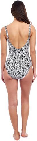 Profile by Gottex Plumeria Textured Leafy Print Versatile & Stylish Women’s Square Neck One Piece Bathing Suit Swim Essential in Saudi Arabia