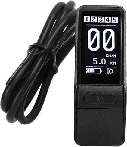Sw102 Display Panel, Bike LCD Display Meter Intuitively Multiple Data Displaying for Modification in Saudi Arabia