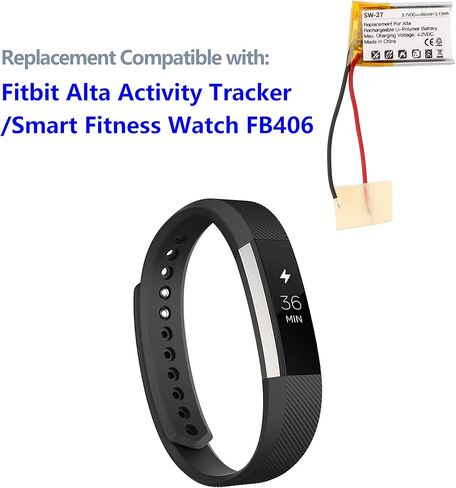 Battery Compatible with Alta Activity Tracker and Smart Fitness Watch FB406 in Saudi Arabia