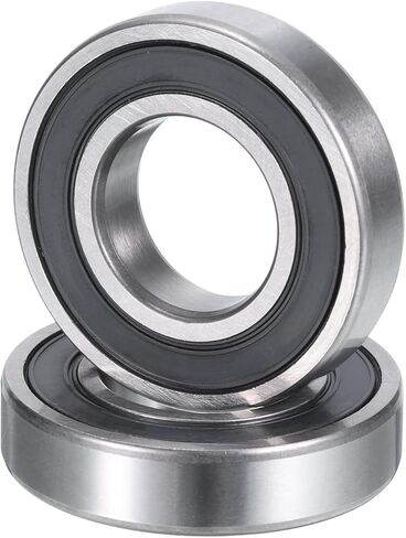 uxcell 16008-2RS Deep Groove Ball Bearings, ID 40mm x OD 68mm x Width 9mm Double Rubber Seal Bearings, High Speed Sealed Bearing Z3 Lever 2pcs in Saudi Arabia