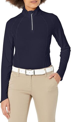 Callaway Women's Standard Long Sleeve1/4 Zip Sun Protection Top Shirt in Saudi Arabia