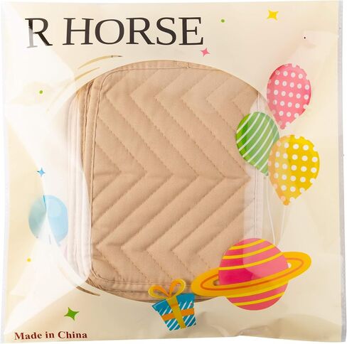 R HORSE 6Pcs Pot Holder with Pocket for Kitchen Black Pocket Pot Holder Set Cotton Heat Resistant Potholder Terry Cloth Coaster Kitchen Hot Pad Oven Mitts Hot Pads Trivet for Baking Cooking 7''x9'' in Kuwait