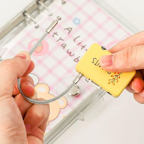 قطعتان من قفل كلمة المرور الصغير، قفل مجموعة لطيف، قفل كلمة المرور، قفل صغير أصفر مكون من 3 أرقام، قفل حبل سلكي، قفل مقاوم للماء، أمتعة صالة الألعاب الرياضية، آمنة، حقيبة ظهر (أصفر) in Kuwait