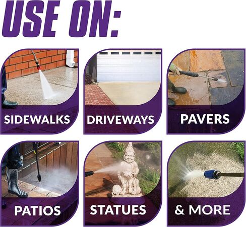 Simple Green Oxy Solve Concrete and Driveway Pressure Washer Cleaner, Purple, Unscented, 128 Fl.Oz in Saudi Arabia