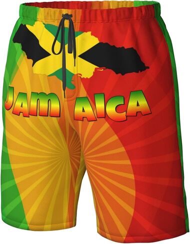 Mens Swim Trunks Swimwear Quick Dry Swimsuits Beach Shorts with Pockets in Saudi Arabia