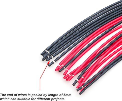 MX 5557 4.2MM 2x1 Pin Male Female Connector Socket Kit Total 6 Sets with 32Pcs 210MM 18AWG Pre-Crimped Cables Wire 2 Pole Circuits 1 Pin Connector in Kuwait