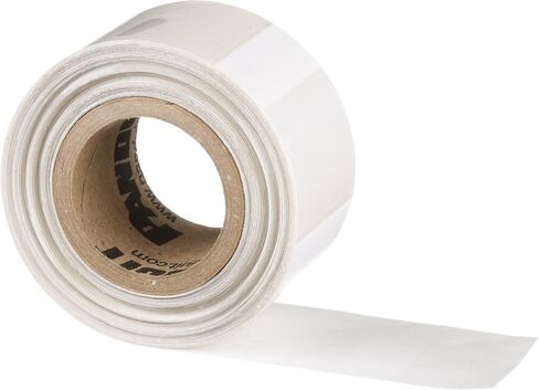 Panduit S100X125VAFY Vinyl Self-Laminated Label, White in Saudi Arabia
