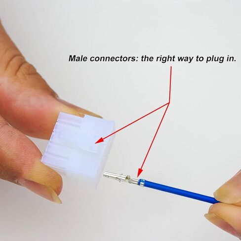 MX 5557 4.2MM 2x5 Pin Male Female Connector Socket Kit Total 1 Set with 20Pcs 210MM 18AWG Pre-Crimped Cables Wire 10 Pole Circuits 5 Pin Connector in Saudi Arabia