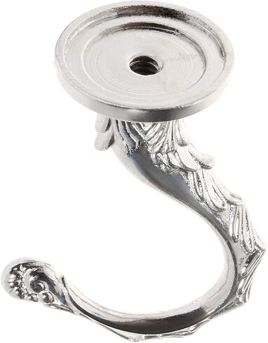 Saim Swag Hooks for Ceiling Hanging Heavy Duty with Hardware Set Decorative Ceiling Installation Cavity Wall Fixing Plants Flower Pot Hanger Silver, Pack of 2 in Saudi Arabia