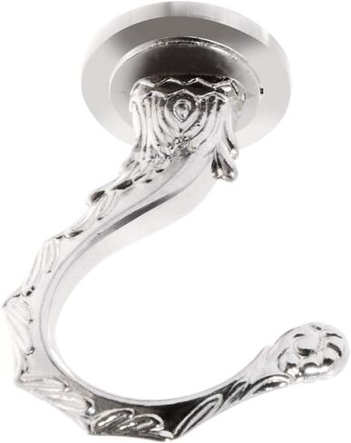 Saim Swag Hooks for Ceiling Hanging Heavy Duty with Hardware Set Decorative Ceiling Installation Cavity Wall Fixing Plants Flower Pot Hanger Silver, Pack of 2 in Saudi Arabia