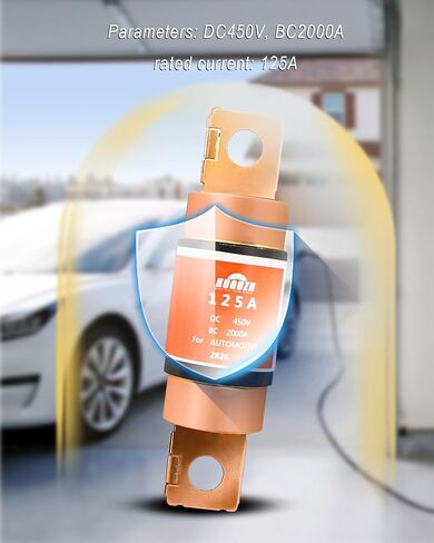 الطاقة الجديدة عالية الجهد السيارات فيوز صالح ل PEC 125A DC450V BC2000A 2826 in Kuwait
