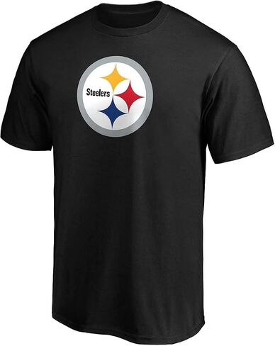 San Francisco 49ers NFL Boys Youth 8-20 Black Primary Logo Official Team T-Shirt in Saudi Arabia