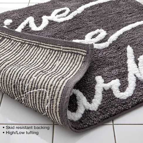 SKL Home by Saturday Knight Ltd. Fur Ever Friends Rug, Gray 30x20 in Saudi Arabia