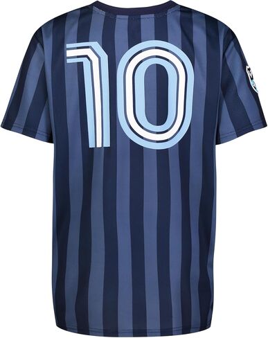Messi Boys' Short Sleeve T-shirt, Standard Fit Tee, Breathable Mesh Fabric in Saudi Arabia
