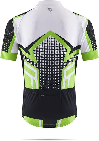 BALEAF Men's Cycling Jersey Short Sleeve Bike Shirts 4 Pockets Road Biking Tops Full Zip Clothing MTB Breathable UPF 50+ in Saudi Arabia