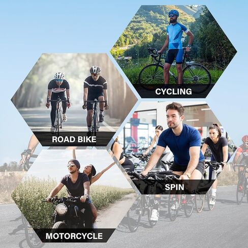 BALEAF Men's Cycling Jersey Short Sleeve Bike Shirts 4 Pockets Road Biking Tops Full Zip Clothing MTB Breathable UPF 50+ in Saudi Arabia
