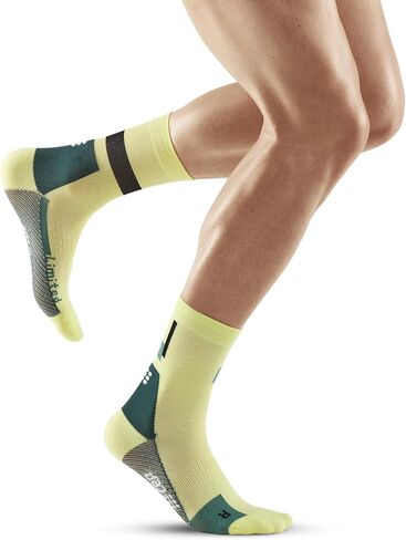CEP The Run Limited Edition Mid Cut Compression Socks for Men - Design Performance Crew Socks in Saudi Arabia
