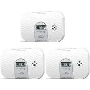 Carbon Monoxide Detectors, Portable CO Detector with Digital Display, ETL Listed Carbon Monoxide Alarm for Travel, Home & Hotel Room, 2 Packs