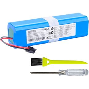 6800mAh PA61 Replacement Vacuum Battery for Eufy RoboVac X8 T226X, RoboVac X8 White, Eufy RoboVac X8 Hybrid White, Eufy RoboVac X8 Pro SES Robot Vacuum 14.4V 92.16Wh