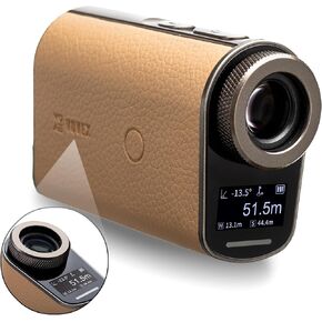 Golf Rangefinder - Bloom Series 1 with Slope Switch - 6X Magnification, 1000 Yard Viewfinder Range, Slope Measurement, Flag Locking Vibration, Magnetic Strips and 700mAh Rechargeable Battery