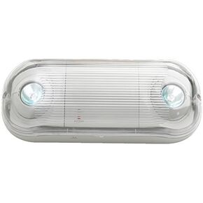 EMAMRWP - Flame-Retardant High Impact Thermoplastic Outdoor Weatherproof Emergency Light