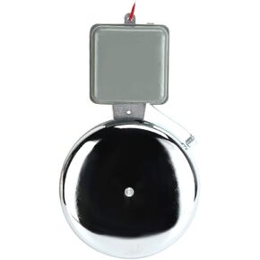 8in Electric Time Bell, Multipurpose Fire Alarm Bell Signal Alarm for School Factory(110V)