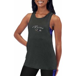 CERTO NFL Women's Muscle Tank - Sleeveless Workout Top - Lightweight & Breathable - Relaxed & Comfortable Fit for Game Day