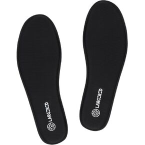 LARGERED Memory Foam Insoles for Men and Women Comfort Shoe Inserts Replacement Support Pads for Running Shoes Work Boots