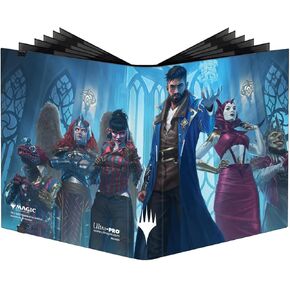 Ultra PRO - MTG Murders at Karlov Manor 12-Pocket PRO-Binder for Magic: The Gathering, Store & Protect up to 480 Standard Size Cards, Secure Side Loading Pockets, Fits MTG Cards, Gaming Cards
