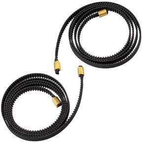 PAGOW 4PCS 2GT Open Timing Rubber Belt with Copper Buckle, for Ender 3/Ender 3 Pro, Including 2PCS X Axis 765x6mm, 2PCS Y Axis 720x6mm Belt