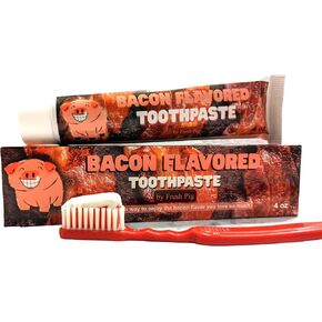 Bacon Toothpaste - Funny Gag Gift Under $10 for Husbands, Coworkers, Men