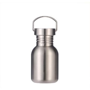 17/25 oz Common household Single Walled Stainless Steel Leak Proof Sports Water Bottle 18/8(304) Cup for Cyclists, Runners, Hikers, Beach Goers, Picnics, Camping - BPA Free (25 oz)
