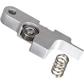 Titan Aero Extruder Idler Arm Gear Metal Extruder Idler Arm سبائك الألومنيوم متوافقة مع 1.75 مم Prusa i3 MK2 Artillery Sidewinder X1/X2 و4max pro لأجزاء بثق الطابعة ثلاثية الأبعاد (فضي)