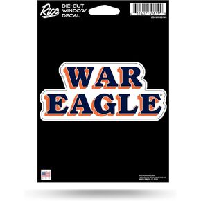Auburn Tigers Decal - 5" x 6" Decal - WAR EAGLE Decal