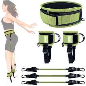 Vertical Jump Trainer, Vertical Trainer with 3 Resistance Bands, Vertical Trainer for Basketball/Football/Volleyball/Boxing/Running