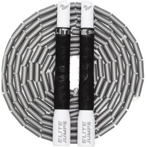 Freestyle Beaded Jump Rope for Cardio Training - Workout Jump Rope with Unbreakable Long Handles and Shatterproof Beads - Designed for Beginners or Pros - Ideal Fitness