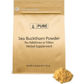 Pure Original Ingredients Sea Buckthorn (8oz) Traditional Supplement, Tart Berry Taste, Non-GMO