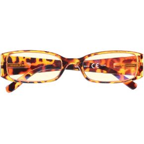 Computer Glasses for Women with Yellow Blue Light Filter Lens Reading Eyeglasses