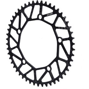 VGEBY1 Bike Chain Wheel, 50/52/54/56/58T 130BCD Bike Single Speed Chainring for Most Road Bike Mountain Bike(50T)