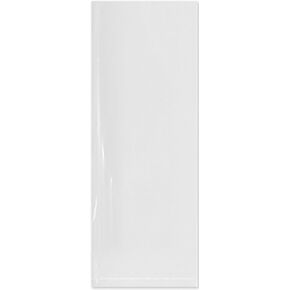 Plymor 3" x 8" (Pack of 200), 4 Mil Flat Open Clear Plastic Poly Bags