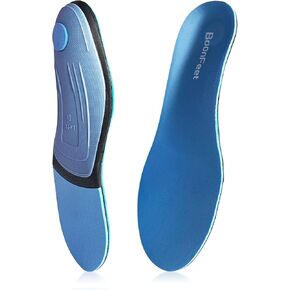 Plantar Fasciitis Insole High Arch Supports Orthotics Shoe Insert Flat Feet&Heel Pain Metatarsal Shin Splint Relief Boot Work Running Walking Comfort(Men's 12-13.5/Women's 13.5-14.5)