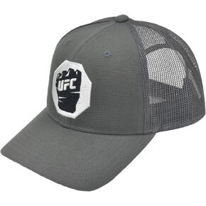 Concept One UFC Trucker Hat, Mesh Adult Adjustable Snapback Baseball Cap with Curved Brim